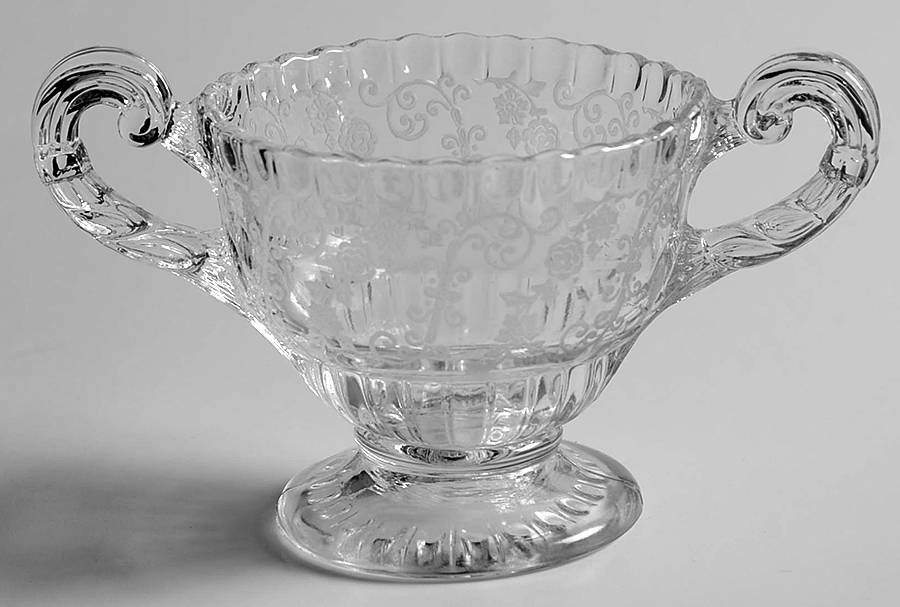 Elaine Clear (Stem 3500) Individual Open Sugar (Shape 3500) by Cambridge-1