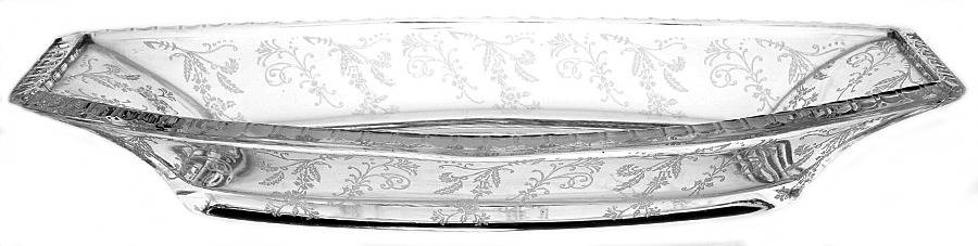 Elaine Clear (Stem 3500) Celery Dish (Shape 3500) by Cambridge-1