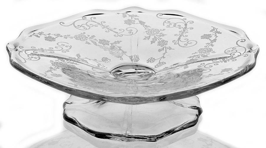 Elaine Clear (Stem 3500) Cheese Stand by Cambridge-1