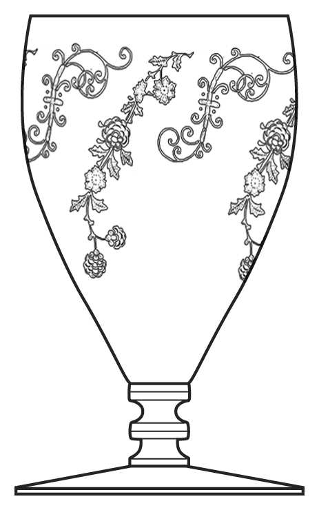 Elaine Clear (Stem 1402 150) Water Goblet by Cambridge-1