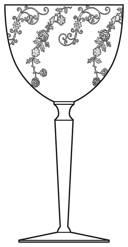 Elaine Clear (Stem 3104) Water Goblet by Cambridge-1
