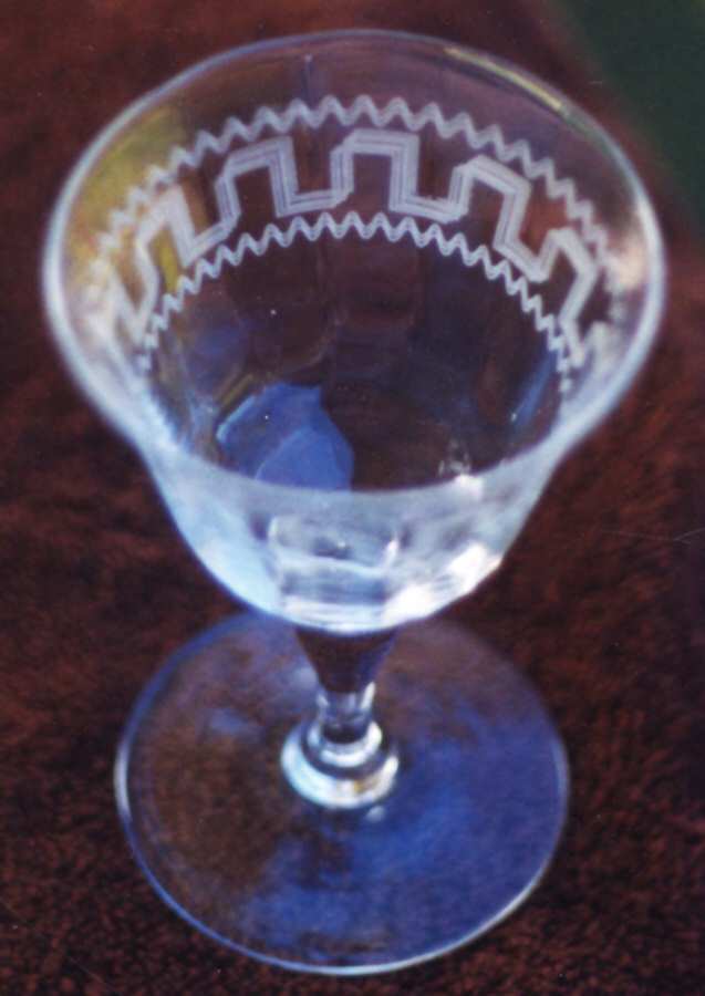 Etch 322 Wine Glass by Cambridge-1