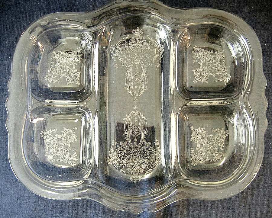 Etch 742 12" Oblong 5 Part Relish by Cambridge-1