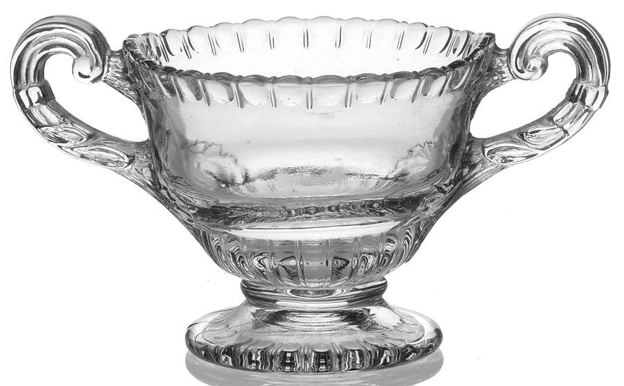 Gadroon Clear Individual Open Sugar (Shape 3500) by Cambridge-1