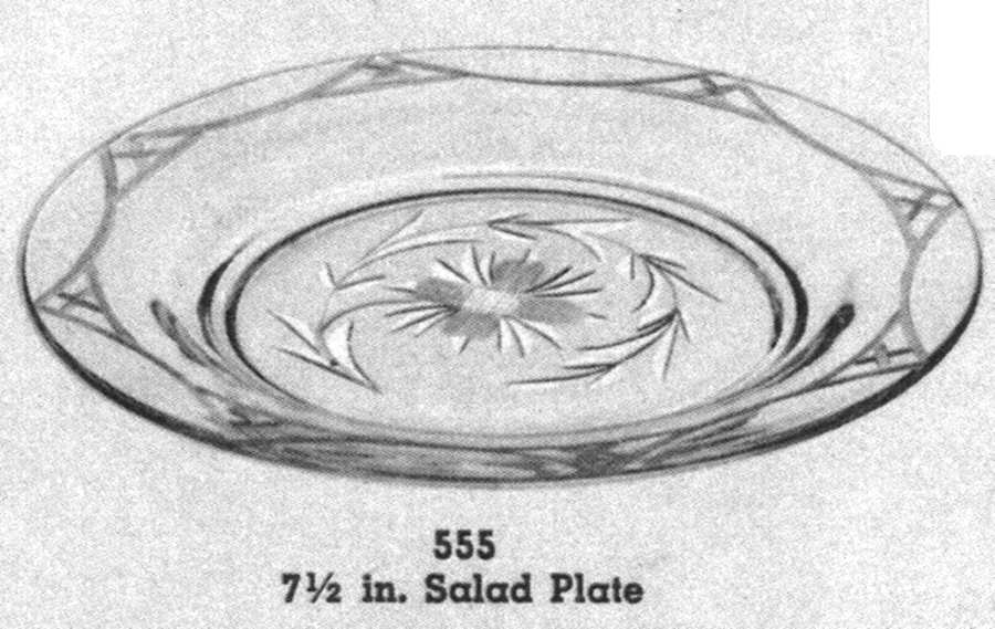 Granada 7" Salad Plate by Cambridge-1