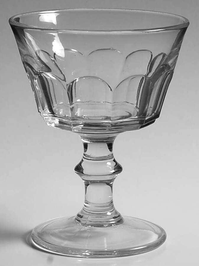 Jefferson Clear Champagne/Tall Sherbet by Cambridge-1