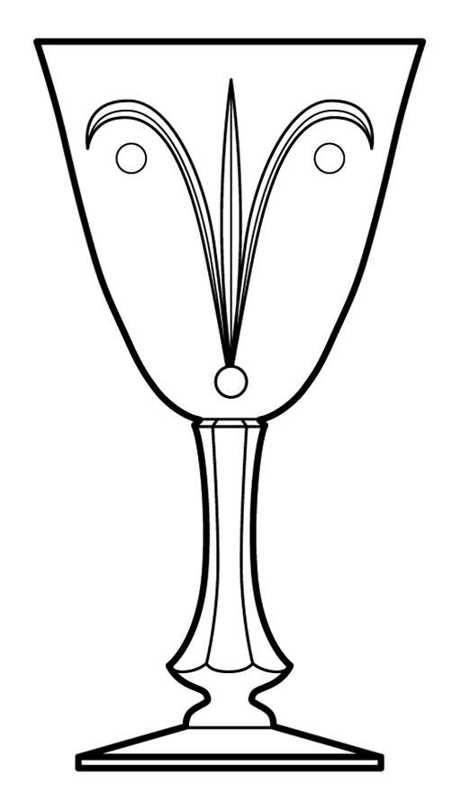 Jo Ann Water Goblet by Cambridge-1