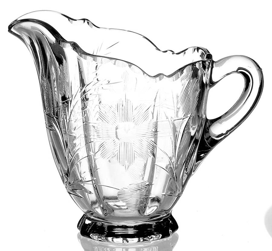 Maryland Clear (Stem 3776) 3900/41 Shape Creamer by Cambridge-1