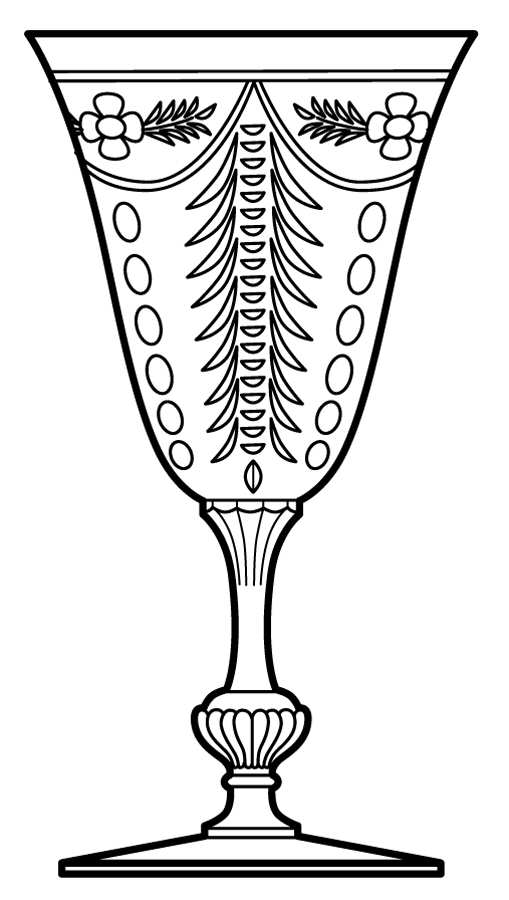 Melody Water Goblet by Cambridge-1