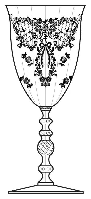 Minerva Water Goblet by Cambridge-1
