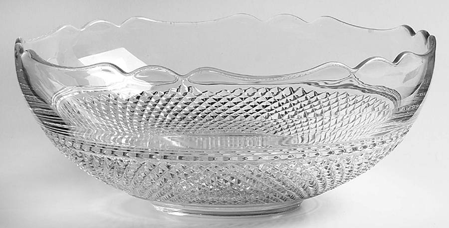 Mt. Vernon Clear 10" Scalloped Bowl by Cambridge-1
