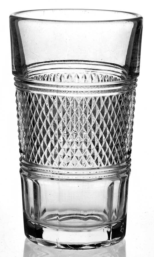 Mt. Vernon Clear Flat Tumbler by Cambridge-1