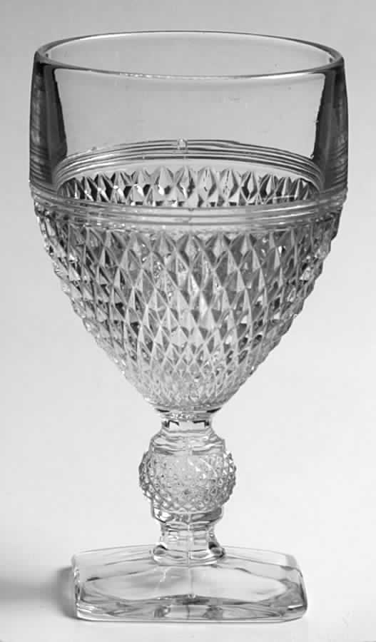 Mt. Vernon Clear Water Goblet by Cambridge-1