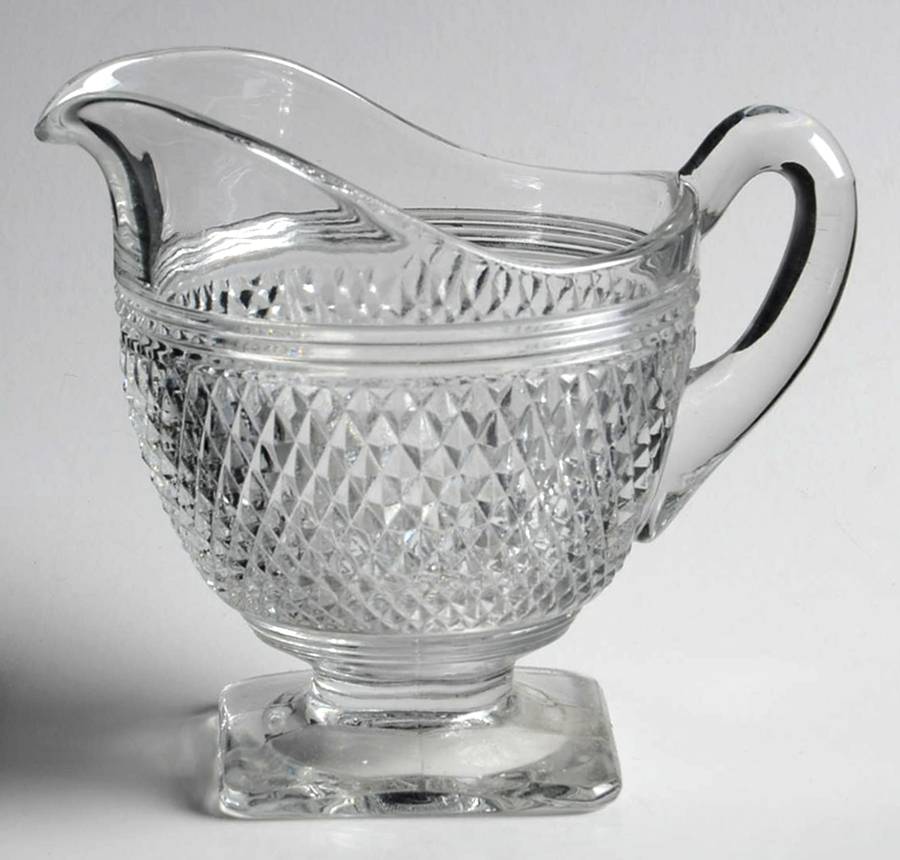 Mt. Vernon Clear Creamer by Cambridge-1