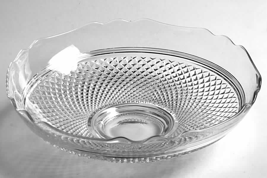 Mt. Vernon Clear 11" Scalloped Bowl by Cambridge-1