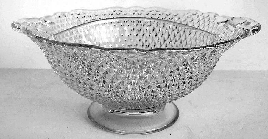 Mt. Vernon Clear Twin Bowl for Salad Dressing Set by Cambridge-1