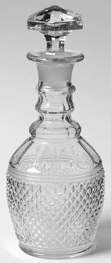 Mt. Vernon Clear Cordial Decanter & Stopper by Cambridge-1