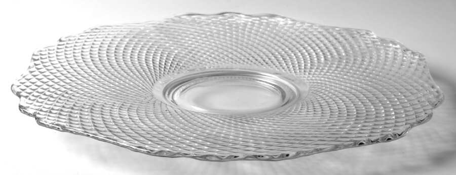 Mt. Vernon Clear 14" Torte Plate by Cambridge-1
