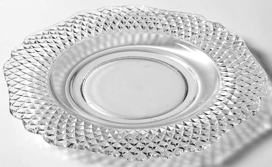 Mt. Vernon Clear Bread & Butter Plate by Cambridge-1