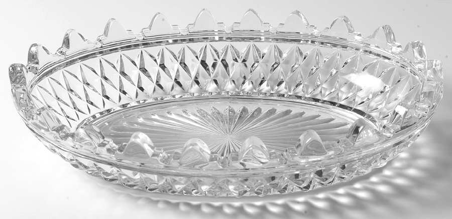 Mt. Vernon Clear 10" Oval Bowl by Cambridge-1