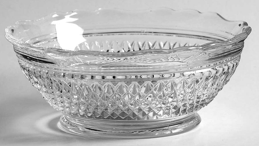 Mt. Vernon Clear Small Fruit Dessert Bowl by Cambridge-1