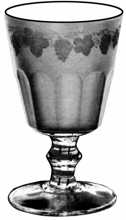 Old Fashion Grape Water Goblet by Cambridge-1