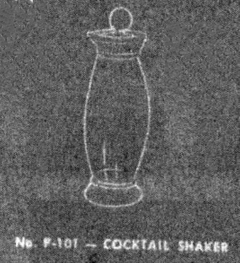 Paisley Cocktail Shaker & Lid by Cambridge-1