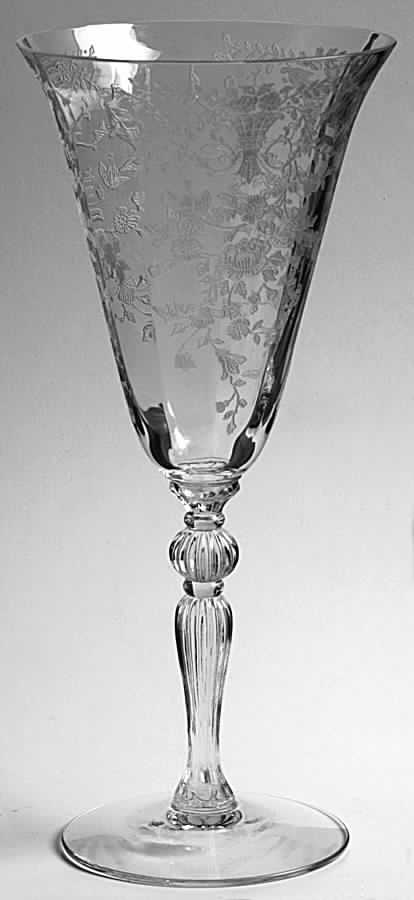 Portia Clear (Stem 3035) Water Goblet by Cambridge-1