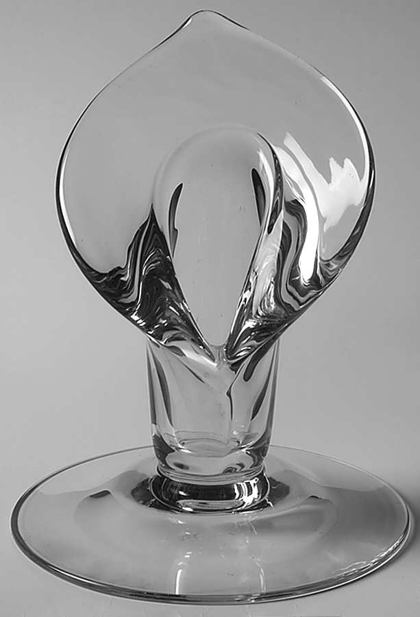 Pristine (Stem 1936) Calla Lilla Candlestick by Cambridge-1