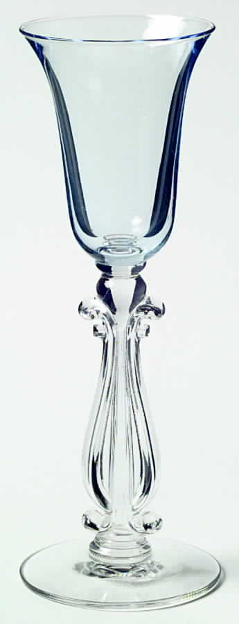 Regency Lt Blue (Moonlight Blue) Cordial Glass by Cambridge-1
