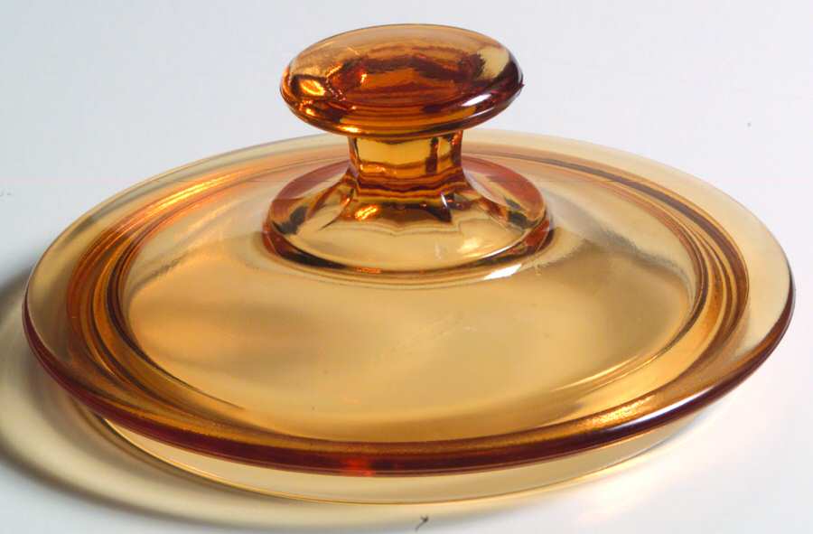 Round Amber Lid for Pitcher by Cambridge-1