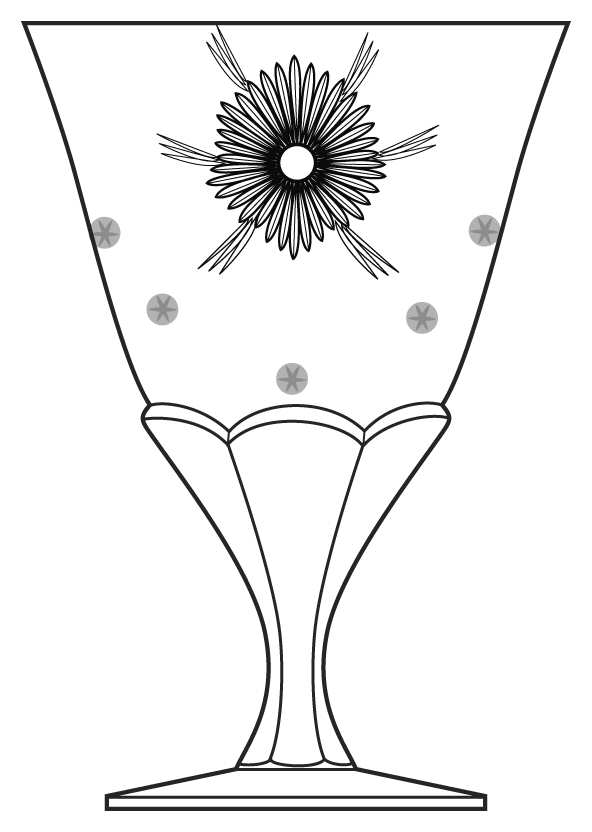 Starlite Water Goblet by Cambridge-1