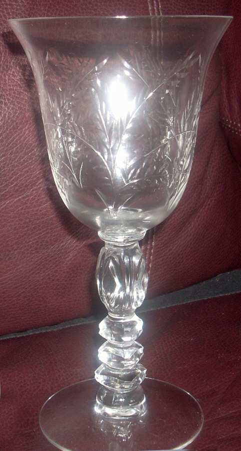 Sylvia Water Goblet by Cambridge-1