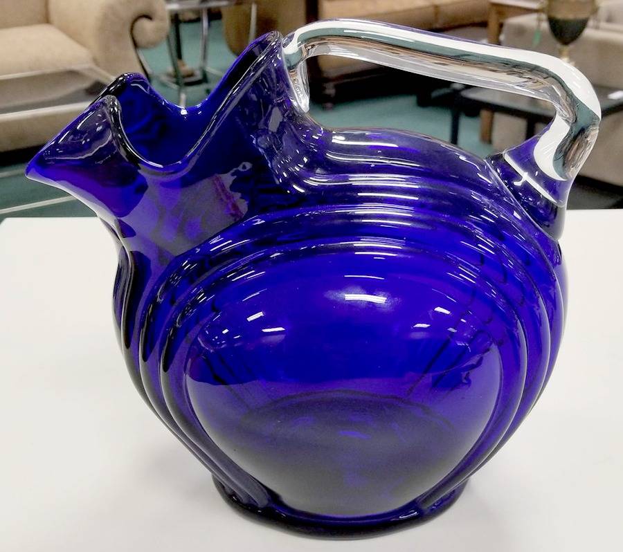 Nautilus Cobalt Blue 96 Oz Pitcher by Cambridge-1