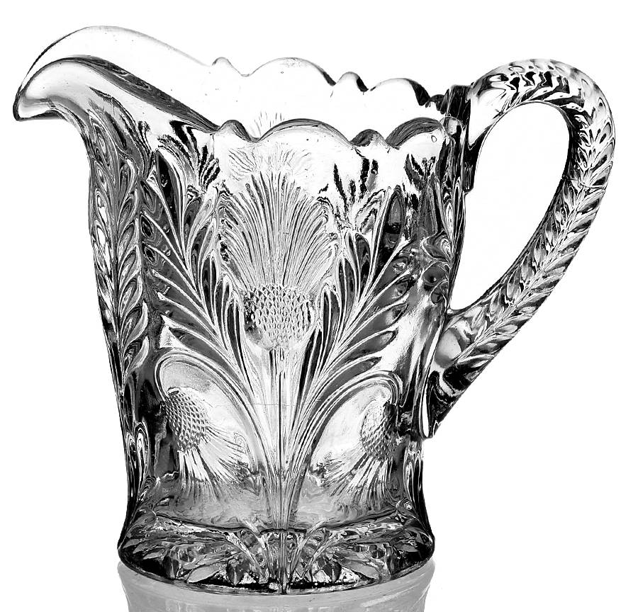 Thistle Clear Creamer by Cambridge-1