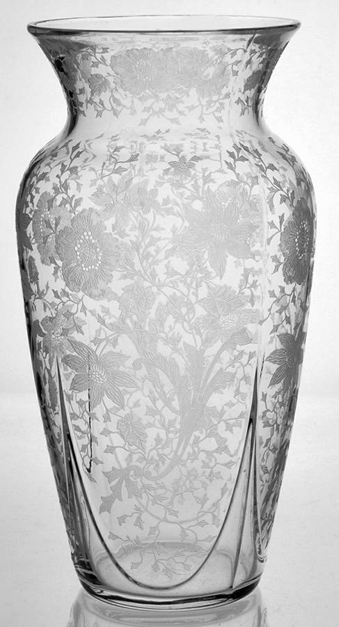 Wildflower Clear 3400 10" Flared Vase by Cambridge-1