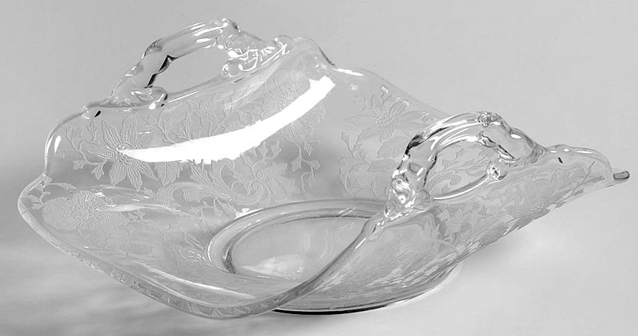 Wildflower Clear 3400 2 Handled Basket by Cambridge-1