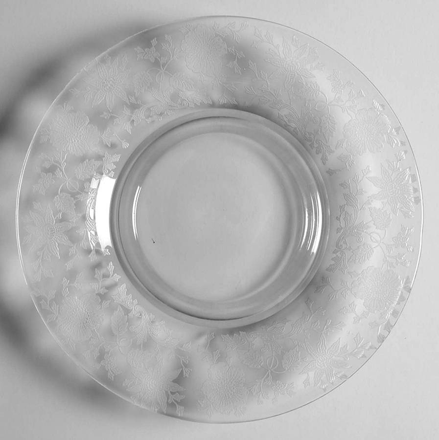 Wildflower Clear Underplate for Mayonnaise by Cambridge-1