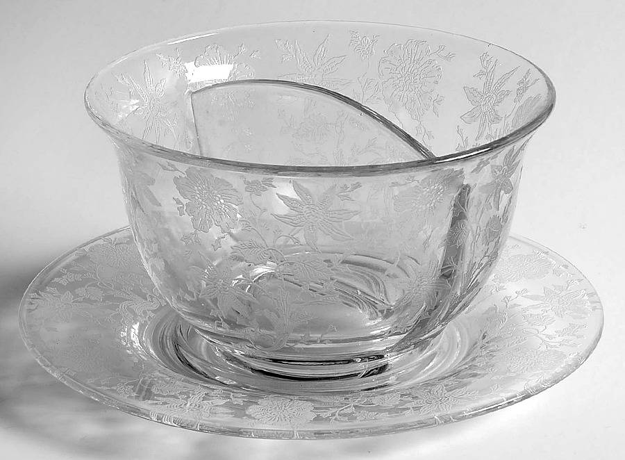 Wildflower Clear (2 Piece) Twin Salad Dressing Set by Cambridge-1