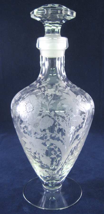 Wildflower Clear Decanter & Stopper by Cambridge-1