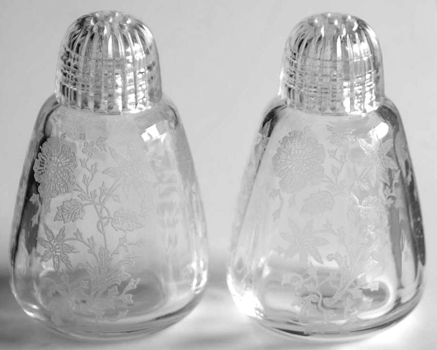 Wildflower Clear Shaker Set with Plastic Lids by Cambridge-1