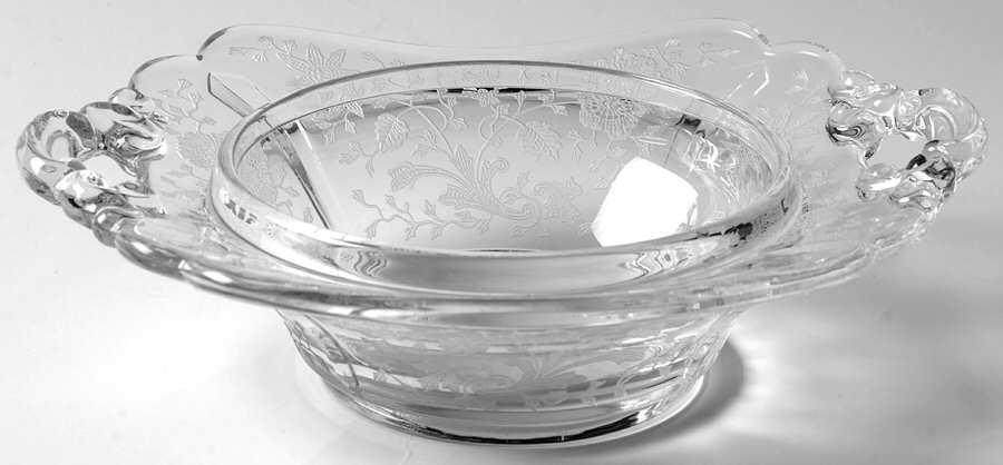 Wildflower Clear 3400 Round Butter No Lid by Cambridge-1