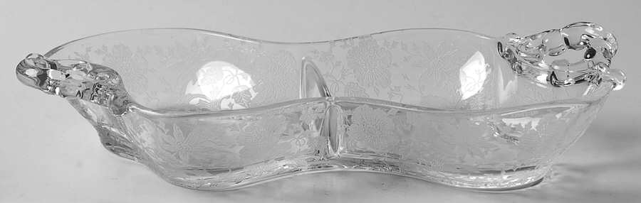 Wildflower Clear 3400/88 2 Part Handled Relish by Cambridge-1