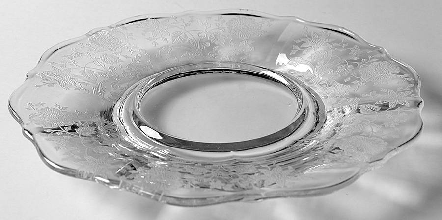Wildflower Clear Mayonnaise Underplate Only by Cambridge-1