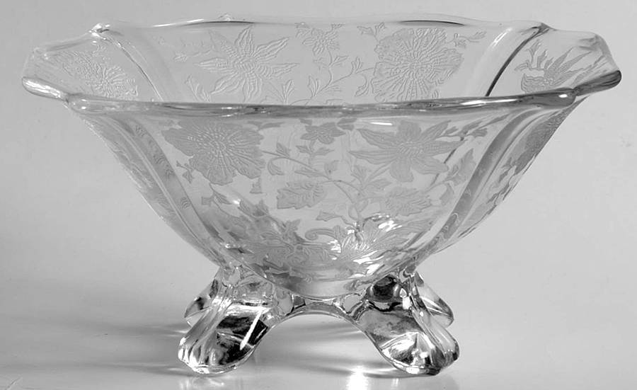 Wildflower Clear 3400 4 Toed Comport by Cambridge-1