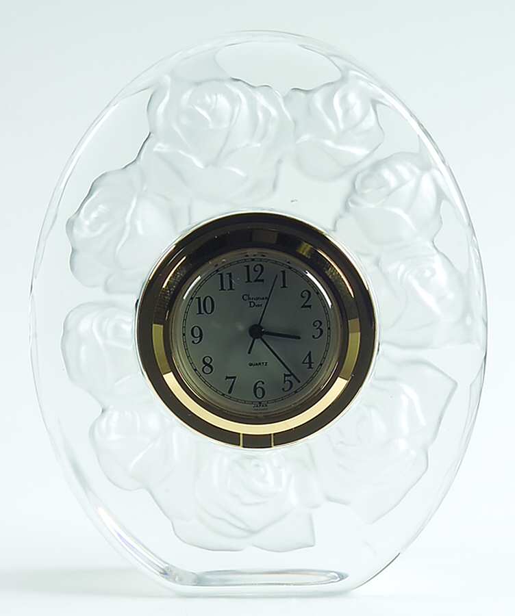 Dior Rose Mini Quartz Clock by Christian Dior-1