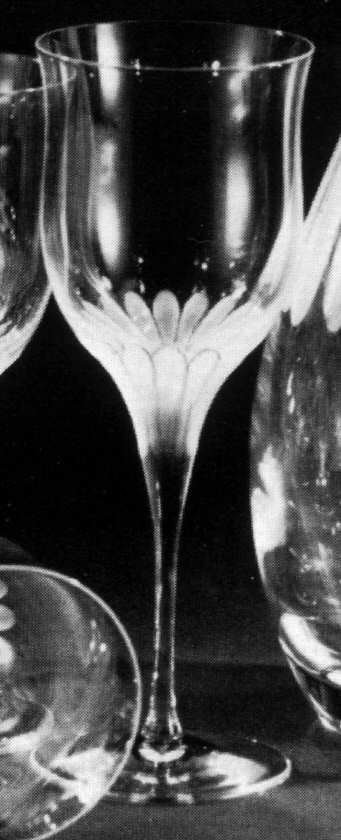 Floreal Water Goblet by Cristal de Sevres-1