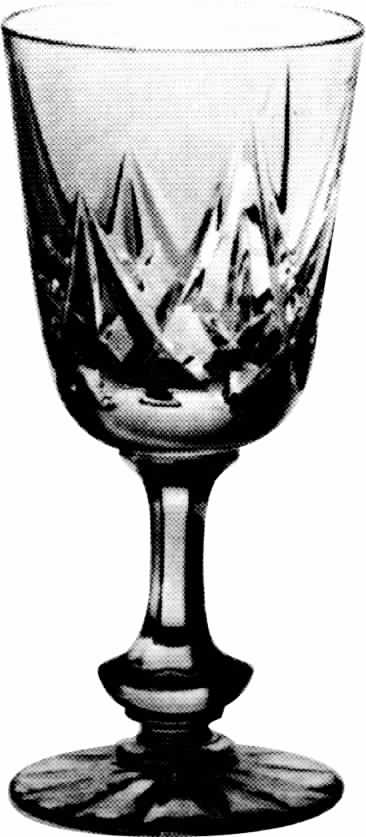 Haroue Water Goblet by Cristal de Sevres-1
