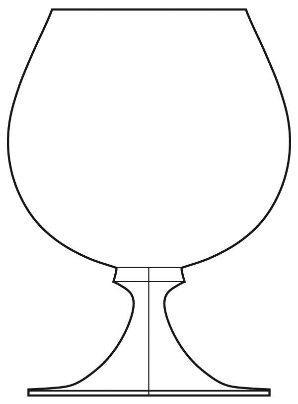 Jonzac Brandy Glass by Cristal de Sevres-1
