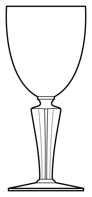 Marienbad Water Goblet by Cristal de Sevres-1